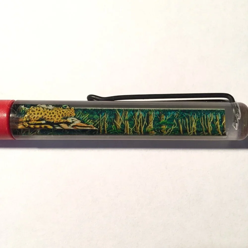 Fossil Rim Wildlife Center Texas Floaty Pen Cheetah Stalks Zebra Zoo Souvenir